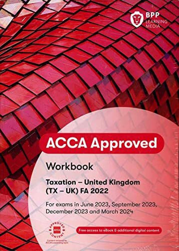 BPP Learning Media ACCA Taxation FA2022: Workbook