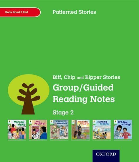 Hunt, Roderick Oxford Reading Tree: Level 2: Patterned Stories: Group/Guided Reading Notes