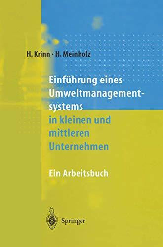 Eppler, R. Einführung eines Umweltmanagementsystems in kleinen und mittleren Unternehmen: Ein Arbeitsbuch