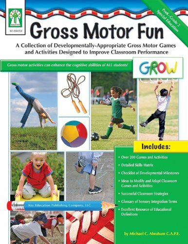 Abraham, Michael C. Gross Motor Fun, Grades Pk - 2: A Collection of Developmentally-Appropriate Gross Motor Games and Activities Designed to Improve Classroom Performance