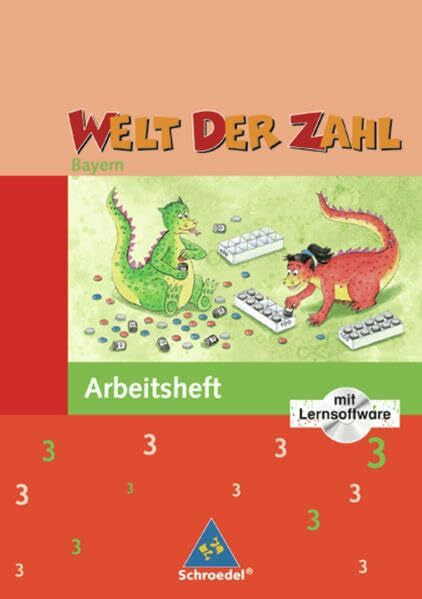 Hönisch, Kurt Welt der Zahl / Welt der Zahl - Ausgabe 2007 Bayern: Ausgabe 2007 Bayern / Arbeitsheft 3 mit CD-ROM