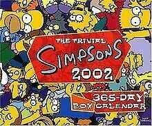 Groening, Matt The Trivial Simpsons 2002 Calendar