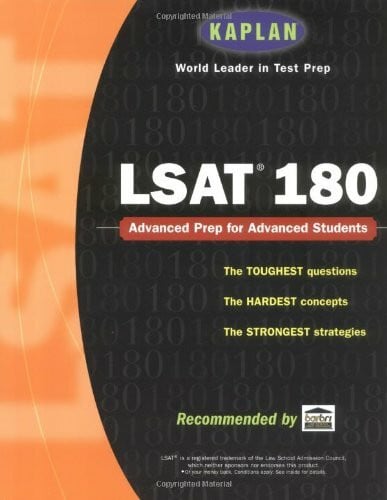 Kaplan Kaplan LSAT 180