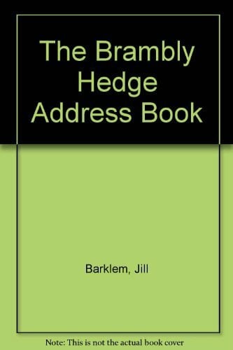 Barklem, Jill The Brambly Hedge Address Book