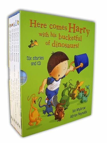 Reynolds, Adrian Harry and his Bucketful of Dinosaurs mini slipcase & CD