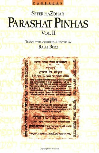 Berg, Rav Parashat Pinchas: The Zohar Series
