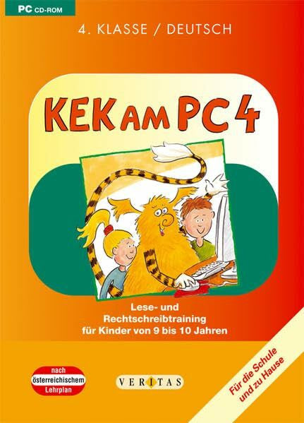 Pinner, Gottfried KEK am PC 4 - CD ROM: Lese- und Rechtschreibtraining für Kinder von 9 bis 10 Jahren