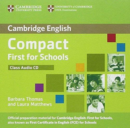 Matthews, Laura Compact First for Schools Class Audio CD