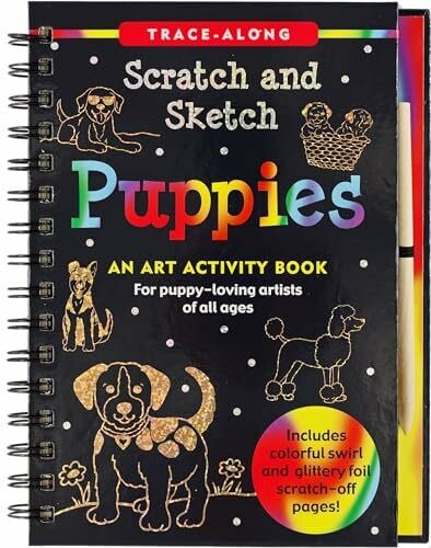 Peter Pauper Press, Inc Scratch & Sketch Puppies