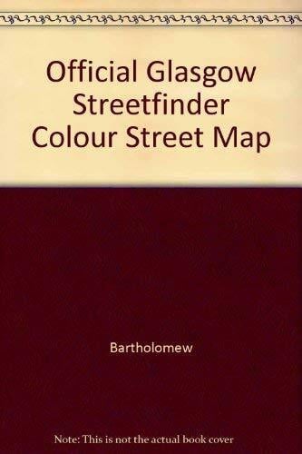 Bartholomew Official Glasgow Streetfinder Colour Street Map