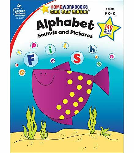 Carson-Dellosa Publishing Alphabet, Grades Pk - K: Gold Star Edition (Homeworkbooks)