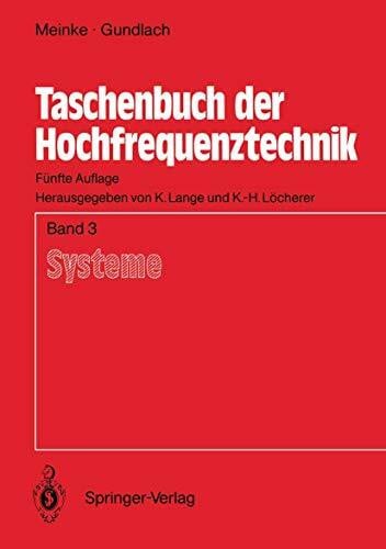 Meinke, Meinke Taschenbuch der Hochfrequenztechnik: Band 3: Systeme (German Edition)