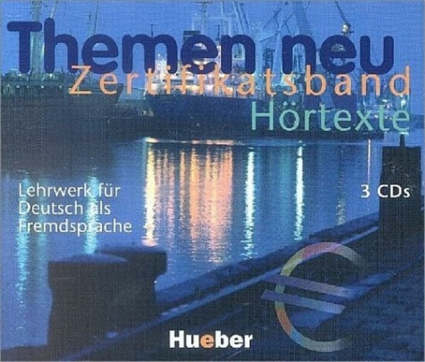 Sprecht, Franz Themen neu Zertifikatsband: Lehrwerk für Deutsch als Fremdsprache / Hörtexte und 'Humboldt 13, dritter Stock'. 3 Audio-CDs
