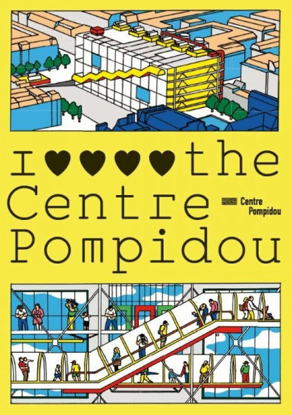 Castany, Laurence I Love the Centre Pompidou