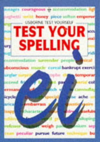 Parker, Victoria Test Your Spelling (Test Yourself Series)