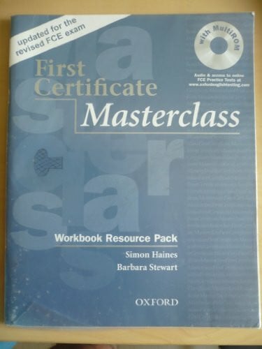 Haines, Simon First Certificate Masterclass: Workbook Resource Pack without Key