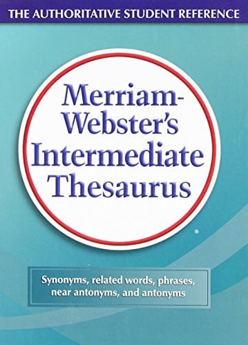 Merriam-Webster Merriam-Webster's Intermediate Thesaurus
