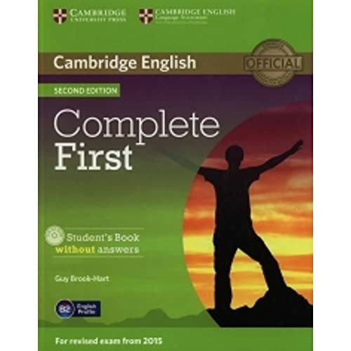 Brook-Hart, Guy Complete First Student's Book without Answers with CD-ROM 2nd Edition