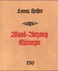 Heister, Lorenz Wund-Artzney Chirurgie