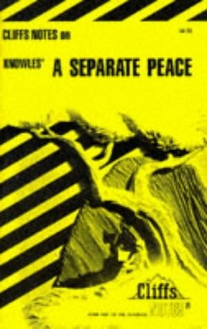 Roberts, Cary M. Cliffs Notes on Knowles' A Separate Peace