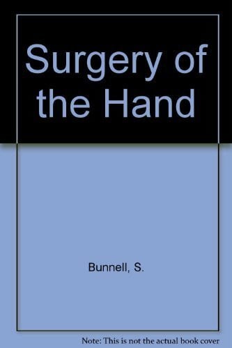 Boyes, J.H. Surgery of the Hand