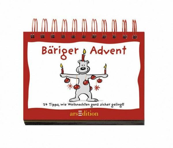 Dobbers, Jens Bäriger Advent: 24 Tipps, wie Weihnachten ganz sicher gelingt!