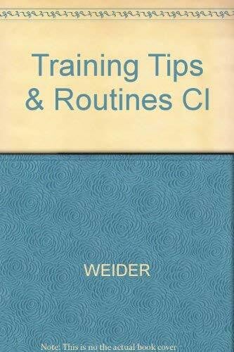 WEIDER Training Tips & Routines Cl