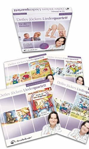 Jöcker, Detlev Detlev Jöckers Liederquartett: Für die Kleinsten: Themenbox: Lern-, Spiel- und Bewegungslieder durch ein kleines Kinderleben