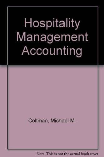 Coltman, Michael M. Hospitality Management Accounting