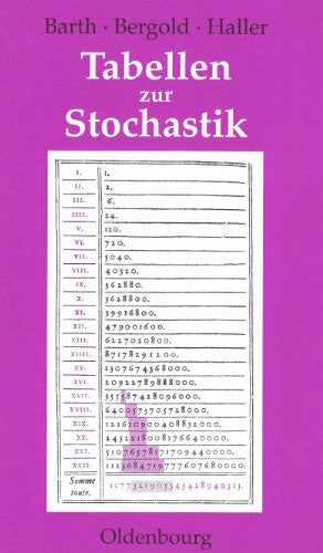Haller, Rudolf Stochastik: Schulbuch Tabellen