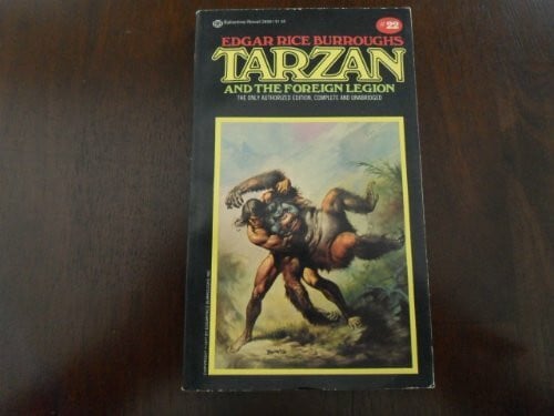 Burroughs, Edgar Rice T22 TARZAN& FRGN LEGN