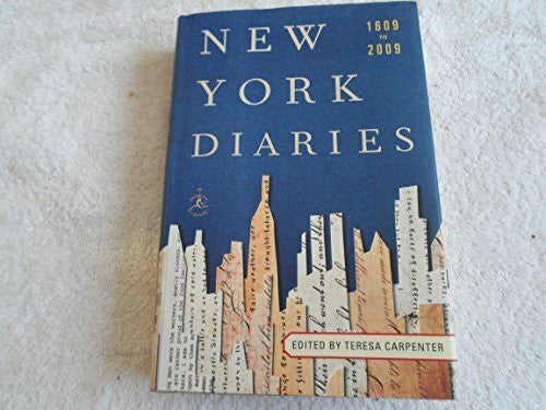 Carpenter, Teresa New York Diaries: 1609 to 2009