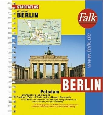 REIS FALK Falk Pläne, Großraum-Städteatlas Berlin mit Potsdam