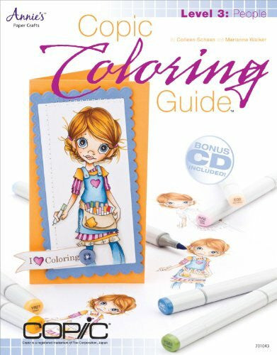 Schaan, Colleen Copic Coloring Guide Level 3: People: (With CD)