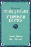 "Richmond" Non Verbal Interpersonal Behavior