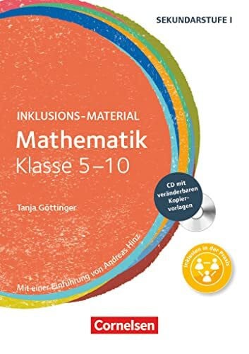 Huesmann, Tanja Inklusions-Material - Klasse 5-10: Mathematik - Buch mit CD-ROM