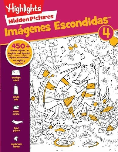Highlights Hidden Pictures® Imágenes Escondidas(TM) 4 (Highlights Bilingüe)