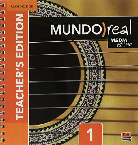 Aparicio, Eduardo Mundo Real Media Edition Level 1 Teacher's Edition Plus Eleteca Access and Digital Master Guide (Murl Mundo Real)