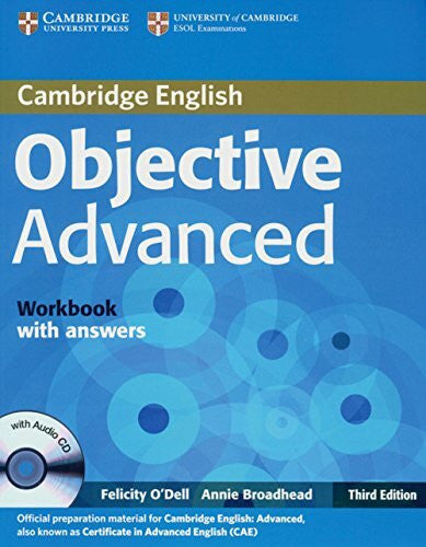 O'Dell, Felicity Objective Advanced: Workbook with answers with Audio CD