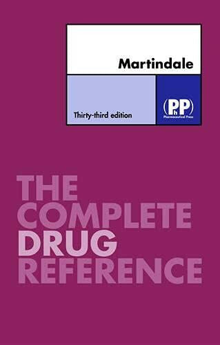 Sweetman, Sean C. Martindale: The Complete Drug Reference: The Complete Drug Reference