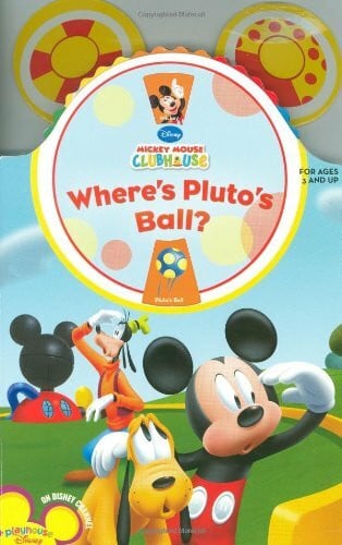 Disney Storybook Art Team Where's Pluto's Ball? (Mickey Mouse Clubhouse)
