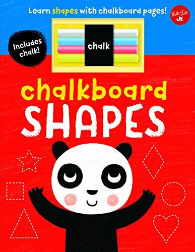 Walter Foster Chalkboard Shapes: Learn shapes with chalkboard pages! (Chalkboard Concepts)