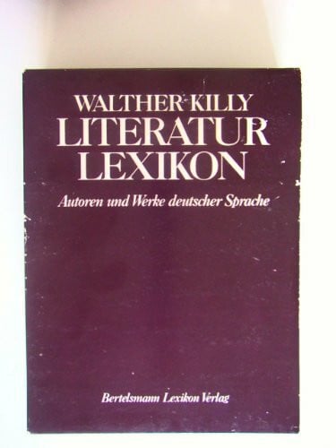 Killy, Walther Literaturlexikon / Autoren und Werke deutscher Sprache: Literaturlexikon - Register Bd. 15