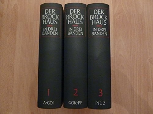 Weiss, Joachim Der Brockhaus in drei Bänden