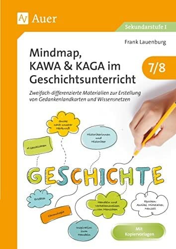 Lauenburg, Frank Mindmap, KAWA, KAGA im Geschichtsunterricht 7-8: Zweifach-differenzierte Materialien zur Erstellung von Gedankenlandkarten und Wissensnetzen (7. und 8. Klasse)