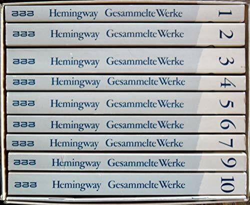 Hemingway, Ernest Gesammelte Werke: (10 Bände in Kassette)