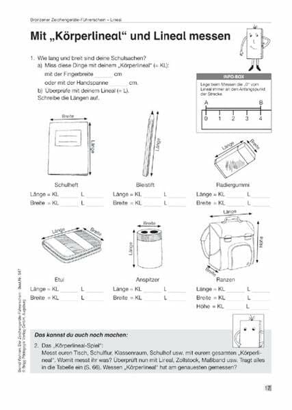 Wehren, Bernd Der Zeichengeräte-Führerschein - Übungsmaterial zu Lineal, Geodreieck und Zirkel (einschl. 1 Klassensatz farbiger Führerscheine)