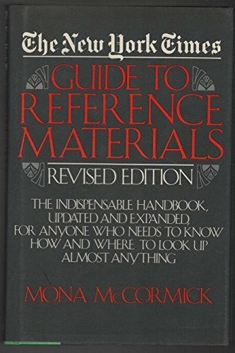 mona-mccormick New York Times Guide to Reference Materials