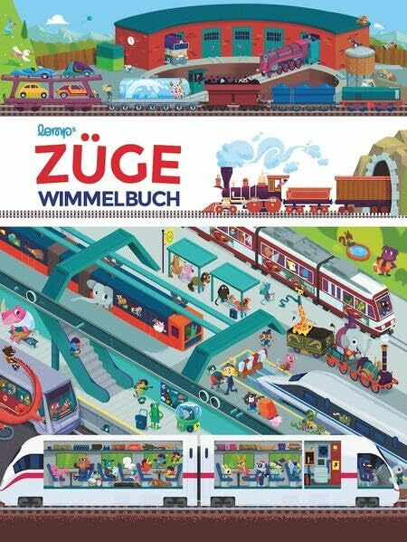 Lomp, Stephan Züge Wimmelbuch: Kinderbücher ab 1 Jahr