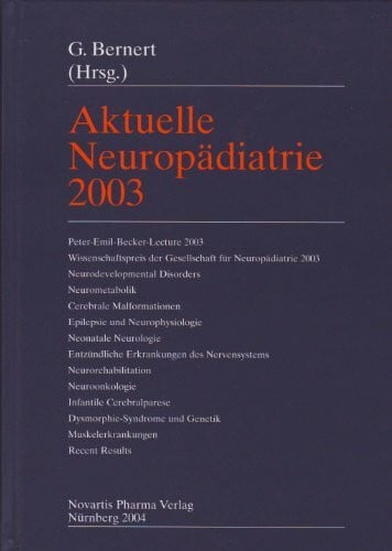 Bernert, Günther Aktuelle Neuropädiatrie 2003